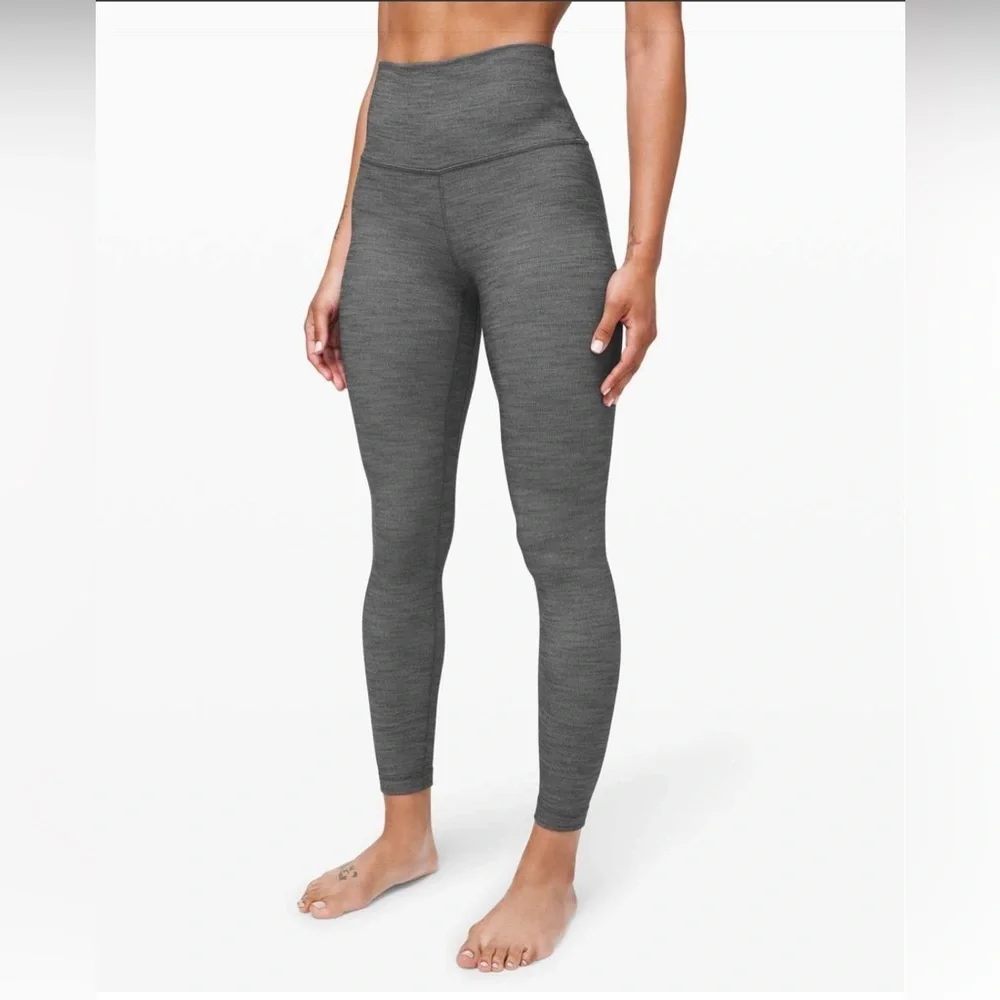 Lululemon Align Pant II 23"
Mini Heathered Herringbone Heathered Black White - Picture 2 of 12